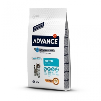 Advance Kitten Tavuklu ve Pirinçli Yavru Kedi Maması 10 KG - 1