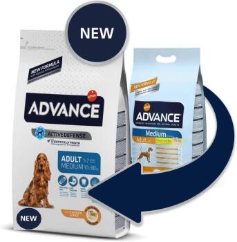 Advance Medium Adult Chicken Tavuklu Orta Irk Yetişkin Köpek Maması 14 KG - 2