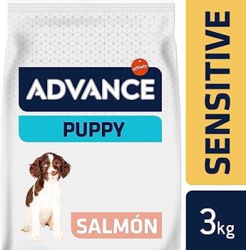 Advance Puppy Sensitive Somonlu Hassas Yavru Köpek Maması 3 KG - 2