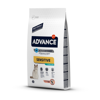 Advance Sensitive Sterilised Somonlu Kısırlaştırılmış Yetişkin Kedi Maması 1.5 KG - 1