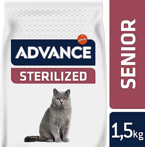 Advance Sterilised Senior +10 Tavuklu Kısırlaştırılmış Yaşlı Kedi Maması 1.5 KG - 2