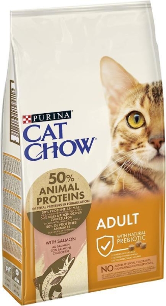 Cat Chow Somonlu Yetişkin Kedi Maması 15 Kg - 2