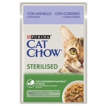 Cat Chow Sterilised Kuzulu Kedi Yaş Maması 85 Gr 26 Lı - 2