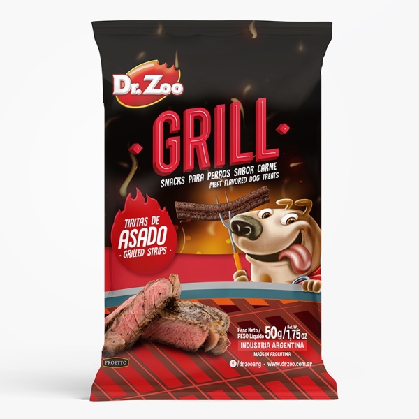 Dr.Zoo Grill Izgara Biftekli Köpek Ödül Maması 50Gr - 1