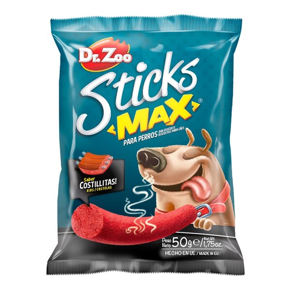 Dr.Zoo Sticks Max Kaburga Etli Köpek Ödül Maması 50Gr - 1