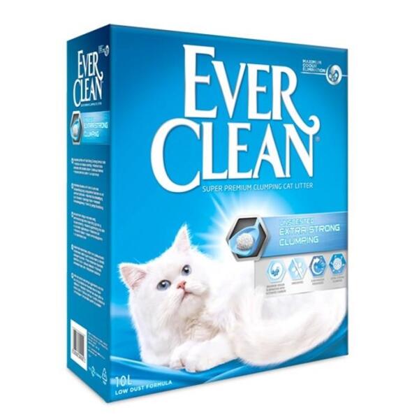 Ever Clean Extra Strength Kokusuz Topaklanan Kedi Kumu 10 Lt - 1