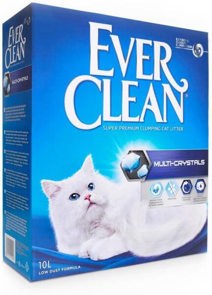 Ever Clean Multi Crystals Topaklanan Kedi Kumu 10 Lt - 1