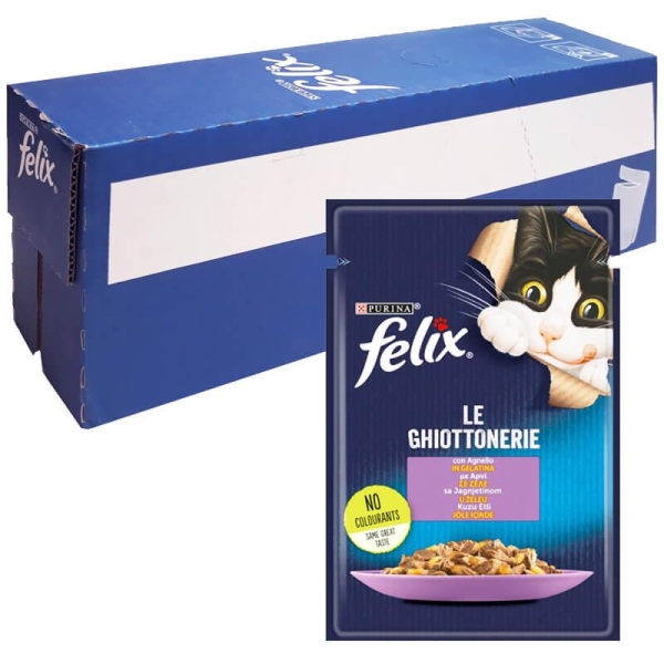 Felix Kuzulu Yetişkin Kedi Yaş Maması 85 Gr 26 Lı - 3