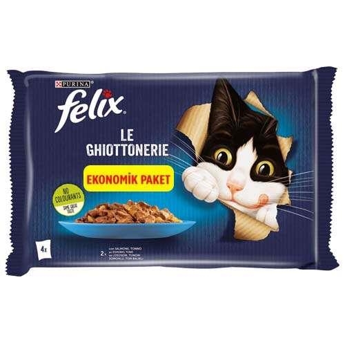 Felix Somon Kedi Yaş Maması Eko Paket 85 Gr 24 Lü - 1