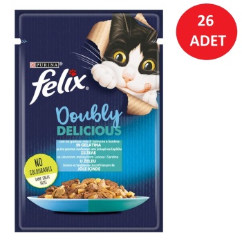 Felix Somonlu Ve Alabalık Yetişkin Kedi Yaş Maması 85 Gr 26 Lı - 2