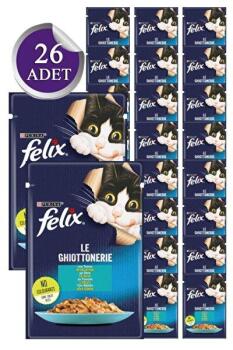 Felix Somonlu Ve Alabalık Yetişkin Kedi Yaş Maması 85 Gr 26 Lı - 3