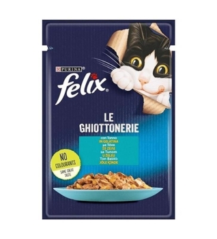 Felix Ton Balıklı Yetişkin Kedi Yaş Maması 85 Gr 26 Lı - 1