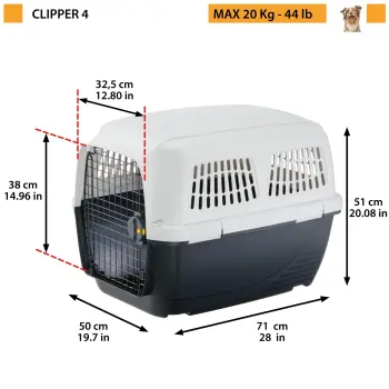 Ferplast Clipper 4 Kedi ve Köpek Taşıma Çantası - 1