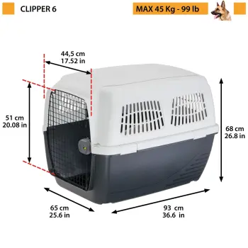 Ferplast Clipper 6 Kedi ve Köpek Taşıma Çantası - 1