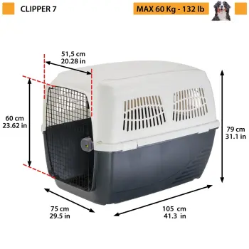 Ferplast Clipper 7 Kedi ve Köpek Taşıma Çantası - 1