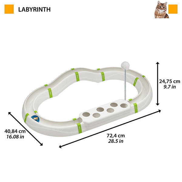 Ferplast Labyrinth Circuit Labirent Kedi Oyuncağı - 2