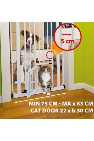 Ferplast Pet Gate Ev Tipi Kedi Bariyer Kapısı - 3