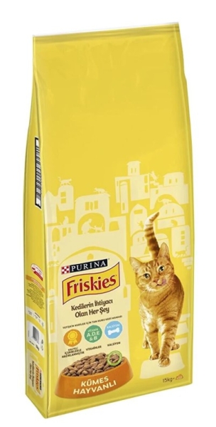 Friskies Tavuklu Yetişkin Kedi Maması 15 Kg - 1