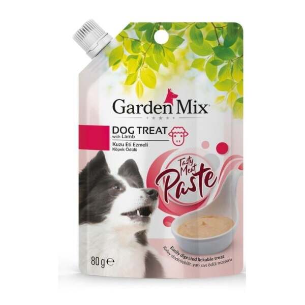 Gardenmix Kuzu Eti Ezmeli Köpek Ödül Maması 80 Gr - 1