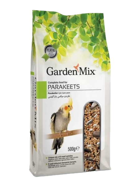 Gardenmix Platin Paraket Papağan Yemi 500 Gr - 1