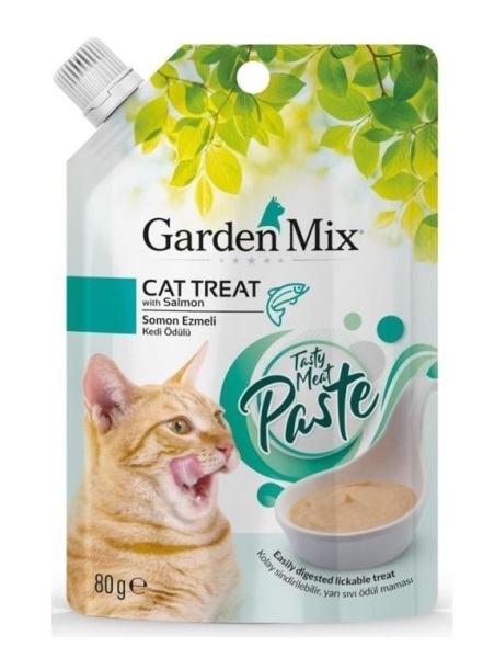 Gardenmix Somon Eti Ezmeli Kedi Ödül Maması 80 Gr - 1