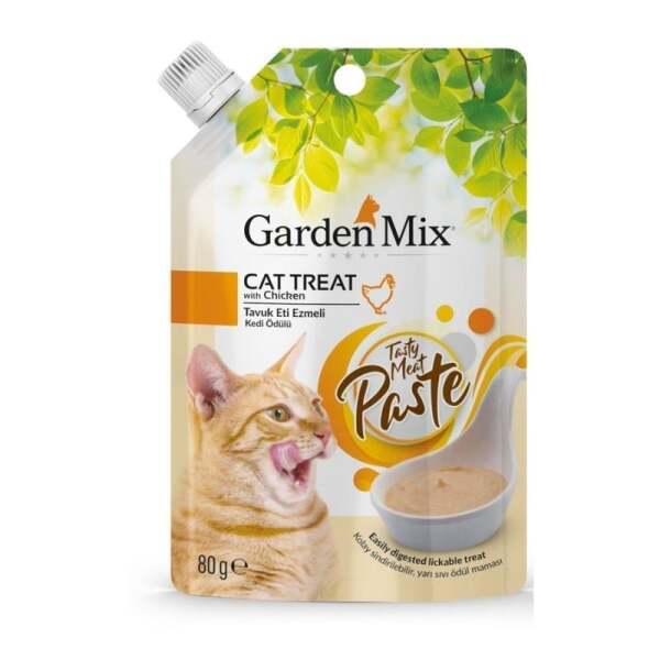 Gardenmix Tavuk Eti Ezmeli Kedi Ödül Maması 80 Gr - 1