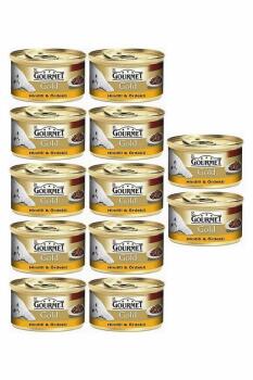 Gourmet Gold Çifte Lezzet Hindili Ve Ördekli Kedi Yaş Maması 85 Gr 24 Lü - 3