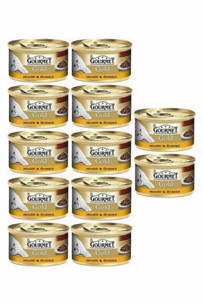 Gourmet Gold Çifte Lezzet Hindili Ve Ördekli Kedi Yaş Maması 85 Gr 24 Lü - 3