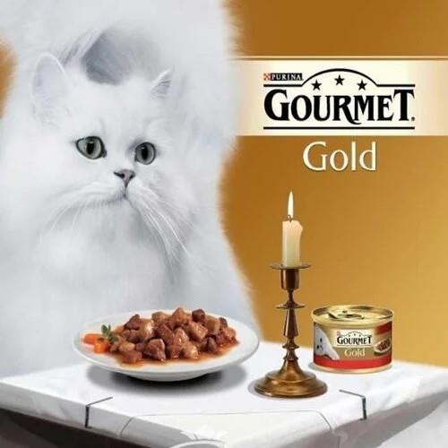 Gourmet Gold Kıyılmış Sığır Etli Kedi Yaş Maması 85 Gr 24 Lü - 3