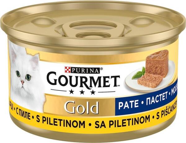 Gourmet Gold Kıyılmış Tavuklu Kedi Yaş Maması 85 Gr 24 Lü - 1