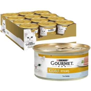 Gourmet Gold Kıyılmış Ton Balıklı Kedi Yaş Maması 85 Gr 24 Lü - 2