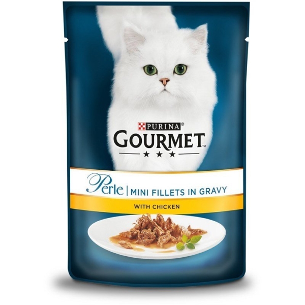 Gourmet Perle Izgara Tavuklu Kedi Yaş Maması 85 Gr 26 LI - 5