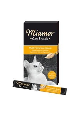 Miamor Cream Multivitamin Kedi Ödülü 6x15 Gr - 1