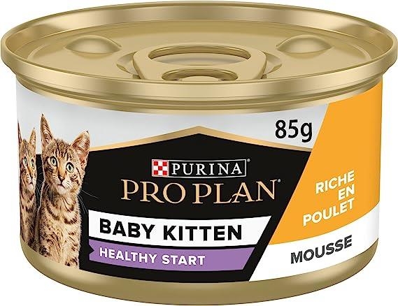 Pro Plan Baby Kitten Tavuklu Yavru Kedi Yaş Maması 85 Gr 12 Li - 4