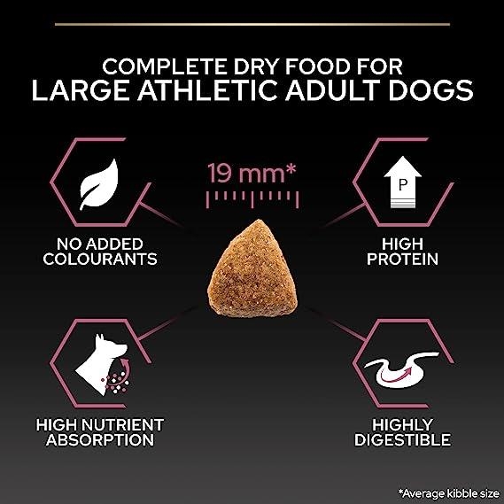 Pro Plan Large Atletic Adult Somonlu Büyük Irk Yetişkin Köpek Maması 14 Kg - 4