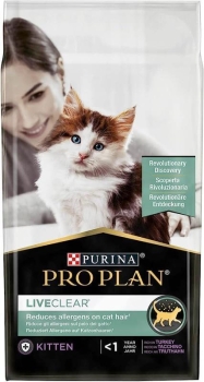 Pro Plan Liveclear Kitten Hindili Yavru Kedi Maması 1.4 Kg - 1