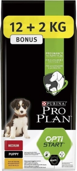 Pro Plan Medium Puppy Tavuklu Yavru Köpek Maması 12+2 Kg - 1