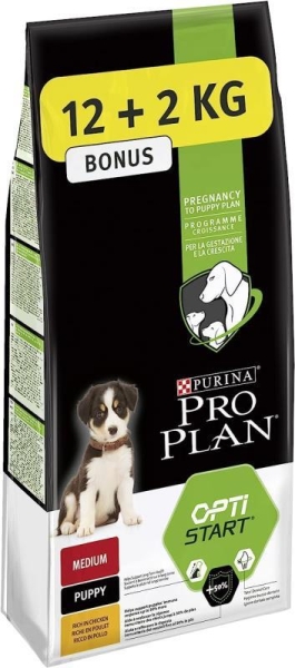 Pro Plan Medium Puppy Tavuklu Yavru Köpek Maması 12+2 Kg - 2