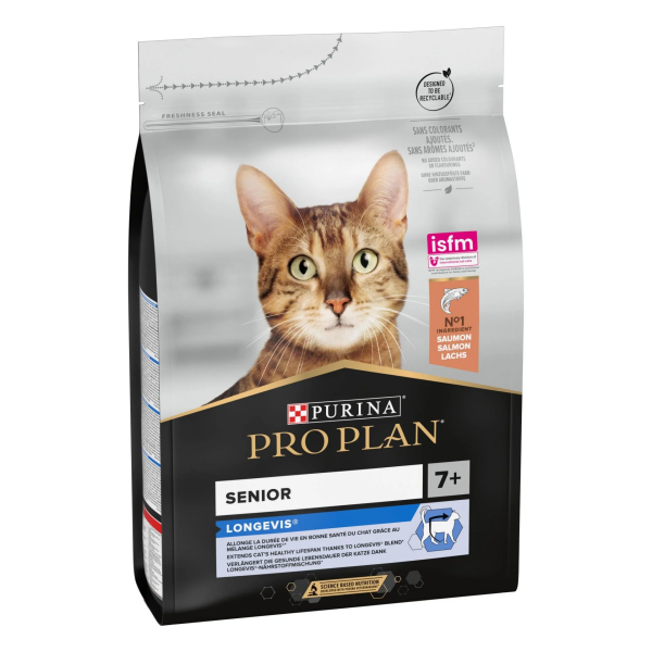 Pro Plan Senior Somonlu Yaşlı Kedi Maması 3 Kg - 1