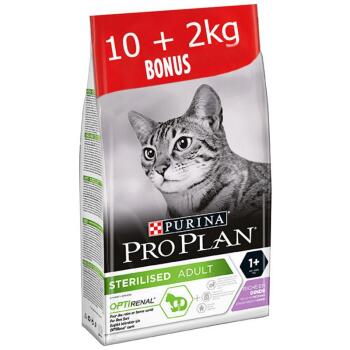 Pro Plan Sterilised Hindili Kısırlaştırılmış Kedi Maması 10+2 Kg - 1