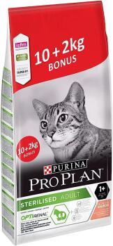 Pro Plan Sterilised Somonlu Kısırlaştırılmış Kedi Maması 10+2 Kg - 1