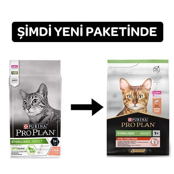 Pro Plan Sterilised Somonlu Kısırlaştırılmış Kedi Maması 1.5 Kg - 2