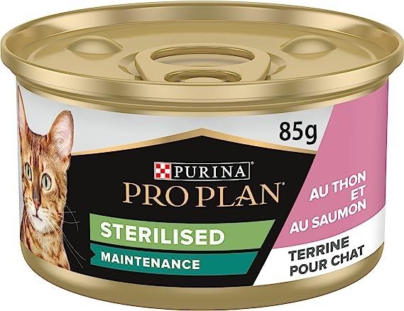 Pro Plan Sterilised Somonlu Kısırlaştırılmış Kedi Yaş Maması 85 Gr 12 Li - 4