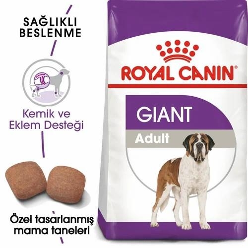 Royal Canin Giant Adult Dev Irk Yetişkin Köpek Maması 15 Kg - 3