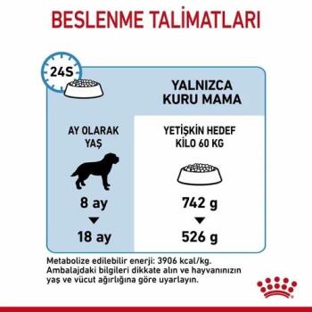 Royal Canin Giant Junior Dev Irk Yavru Köpek Maması 15 Kg - 4