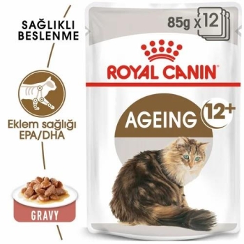 Royal Canin Gravy Ageing +12 Yaşlı Kedi Yaş Maması 85 Gr 12 Li - 2