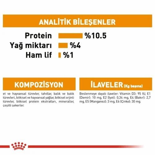 Royal Canin Hair Skin Hassas Tüylü Kedi Yaş Maması 85 Gr 12 Li - 5