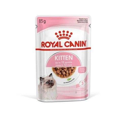 Royal Canin Kitten Gravy Yavru Kedi Yaş Maması 85 Gr 12 Li - 1