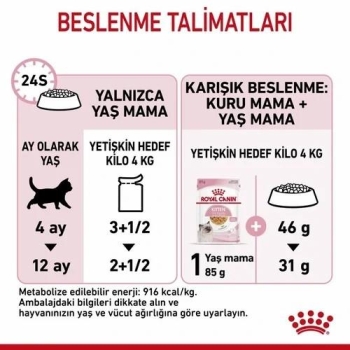 Royal Canin Kitten Jelly Yavru Kedi Yaş Maması 85 Gr 12 Li - 4