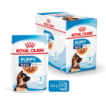 Royal Canin Maxi Puppy Gravy Yavru Köpek Yaş Maması 140 Gr 10 Lu - 1